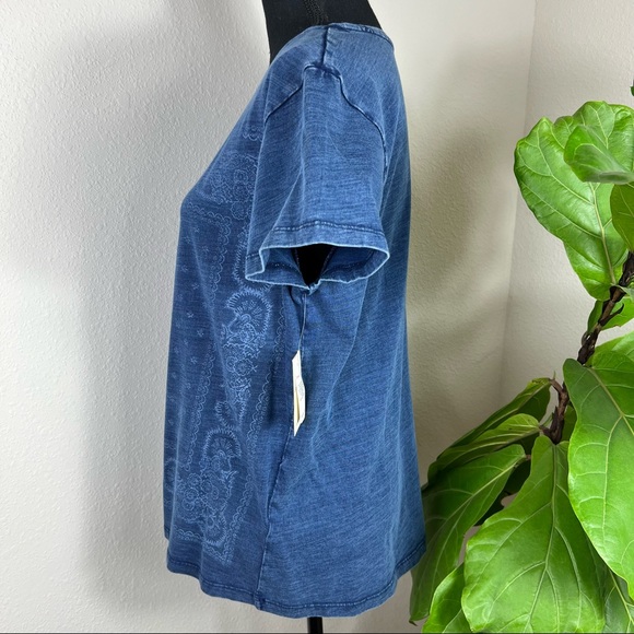 LUCKY BRAND | True Indigo Blue T-Shirt - Picture 3 of 10